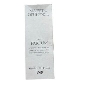 Zara Majestic Opulence Eau de Parfum in White